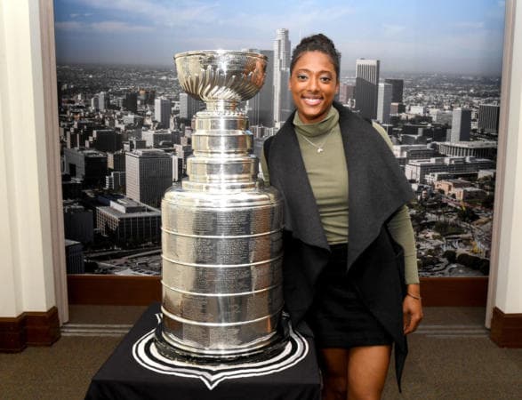 Blake Bolden Makes History as the First and Only Black Woman Scout in the National Hockey League Blake Bolden Makes History as the First and Only Black Woman Scout in the National Hockey League