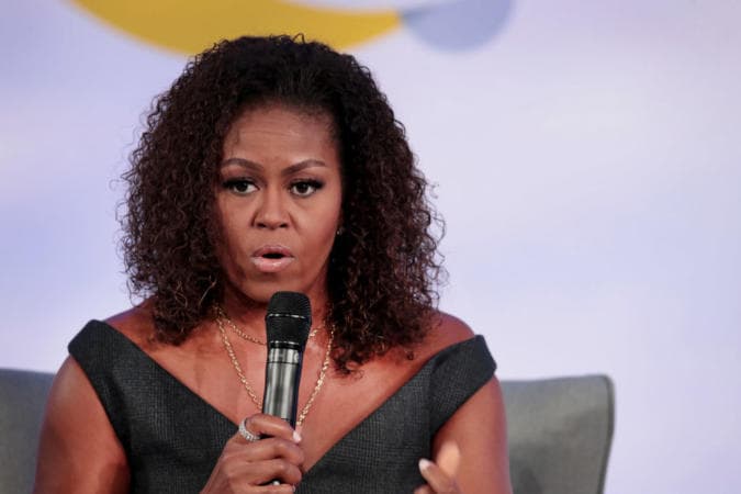 Former First Lady Michelle Obama Urges Silicon Valley to Permanently Ban Trump Former First Lady Michelle Obama Urges Silicon Valley to Permanently Ban Trump