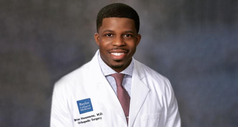 Only 1.9 percent Of Orthopedic Surgeons Identify As Black, Here's How Baylor's Dr. Nwannunu Aims To Change That Only 1.9 percent Of Orthopedic Surgeons Identify As Black, Here's How Baylor's Dr. Nwannunu Aims To Change That