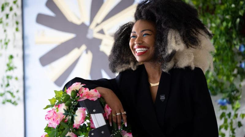Artist Autumn Breon Reimagines A More Equitable Future For Black Women At LA's Frieze Art Fair Artist Autumn Breon Reimagines A More Equitable Future For Black Women At LA's Frieze Art Fair