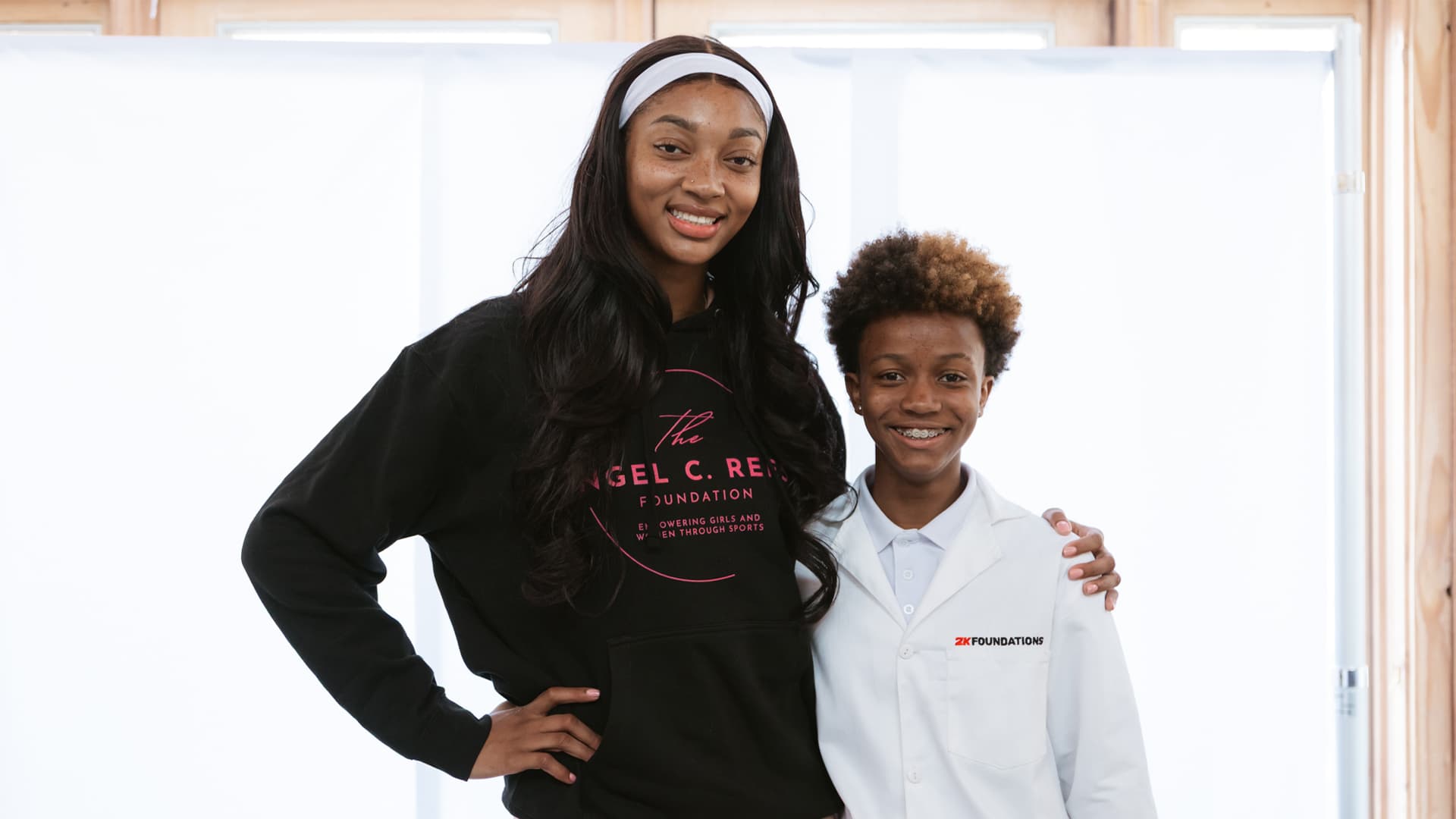 Angel Reese Held A 6-Week STEM Program To Empower Female Student-Athletes In Partnership With 2K Foundations