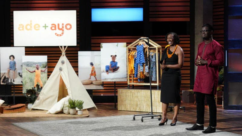 Abisola And Temidayo Adedokun Of Children's Apparel Brand Ade+Ayo Land $200M Deal On 'Shark Tank' Abisola And Temidayo Adedokun Of Children's Apparel Brand Ade+Ayo Land $200M Deal On 'Shark Tank'